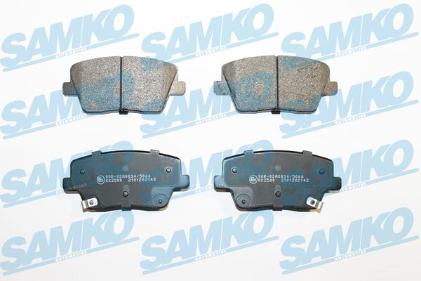 Brake Pad Set, disc brake - 5SP2142 SAMKO