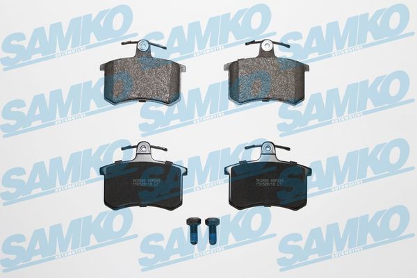 Brake Pad Set, disc brake - 5SP215 SAMKO