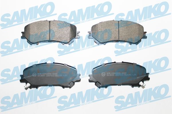 Kit pastiglie freno, Freno a disco - 5SP2151 SAMKO