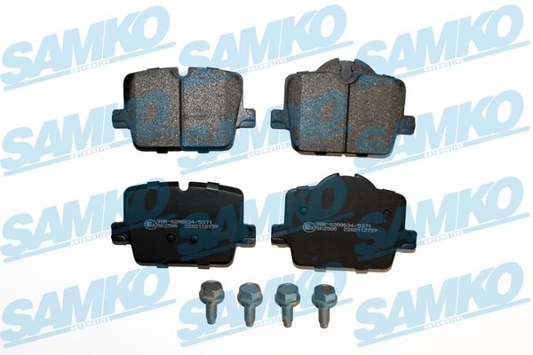 Brake Pad Set, disc brake - 5SP2159 SAMKO