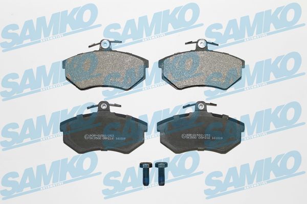 Brake Pad Set, disc brake - 5SP216 SAMKO