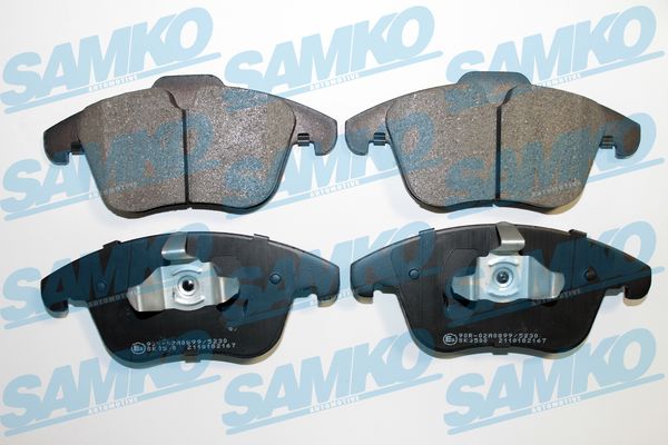 Brake Pad Set, disc brake - 5SP2167 SAMKO