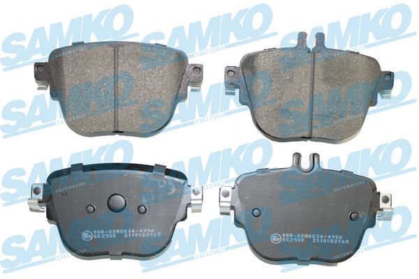 Kit pastiglie freno, Freno a disco - 5SP2168 SAMKO