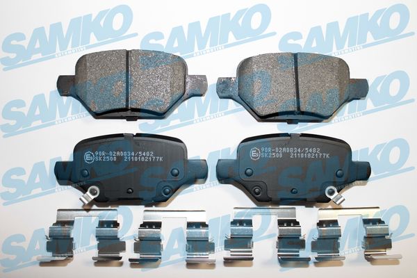 Brake Pad Set, disc brake - 5SP2177K SAMKO