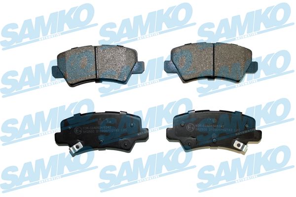 Kit pastiglie freno, Freno a disco - 5SP2182 SAMKO