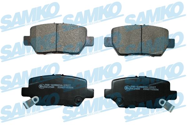Kit pastiglie freno, Freno a disco - 5SP2226 SAMKO
