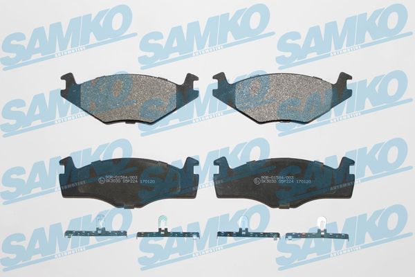 Kit pastiglie freno, Freno a disco - 5SP224 SAMKO