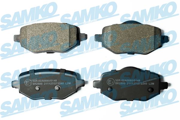 Brake Pad Set, disc brake - 5SP2240 SAMKO