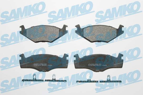 Kit pastiglie freno, Freno a disco - 5SP225 SAMKO