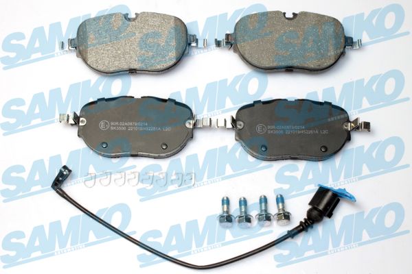 Brake Pad Set, disc brake - 5SP2261A SAMKO