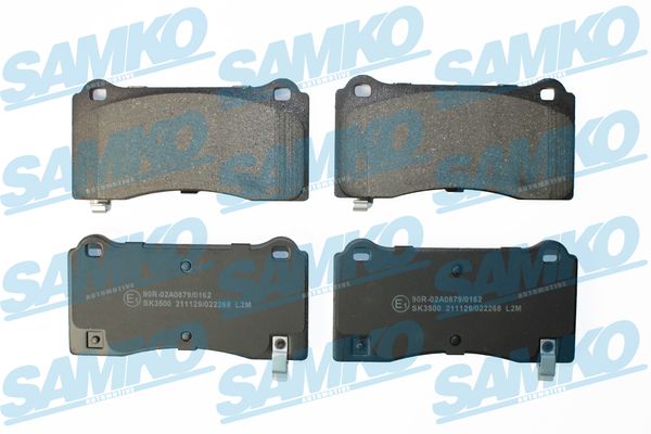 Brake Pad Set, disc brake - 5SP2268 SAMKO