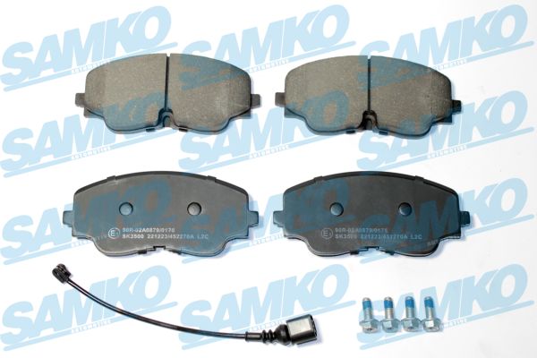 Kit pastiglie freno, Freno a disco - 5SP2270A SAMKO
