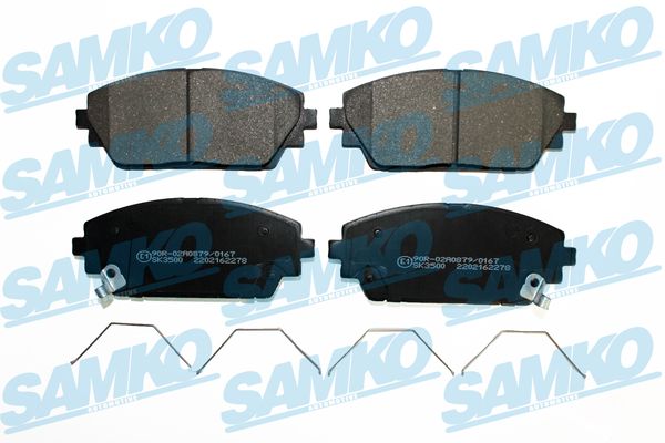 Kit pastiglie freno, Freno a disco - 5SP2278 SAMKO
