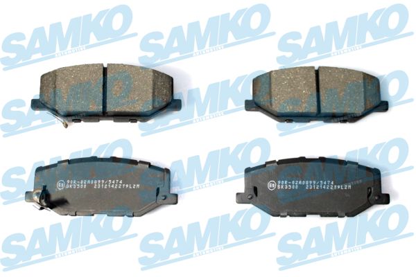 Brake Pad Set, disc brake - 5SP2279 SAMKO
