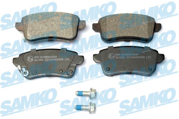 Kit pastiglie freno, Freno a disco - 5SP2306 SAMKO