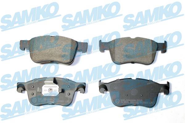 Brake Pad Set, disc brake - 5SP2310 SAMKO