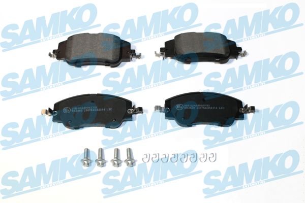 Kit pastiglie freno, Freno a disco - 5SP2314 SAMKO