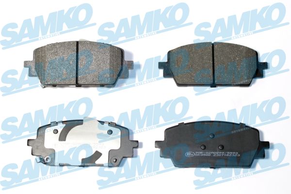 Kit pastiglie freno, Freno a disco - 5SP2323 SAMKO