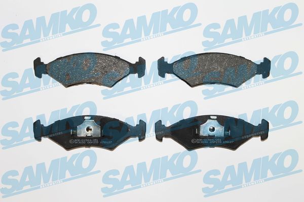 Brake Pad Set, disc brake - 5SP233 SAMKO
