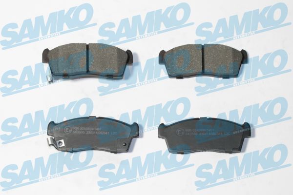 Brake Pad Set, disc brake - 5SP2341 SAMKO