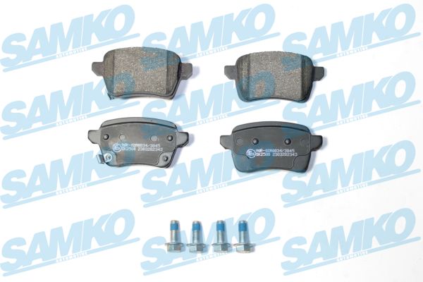 Brake Pad Set, disc brake - 5SP2343 SAMKO