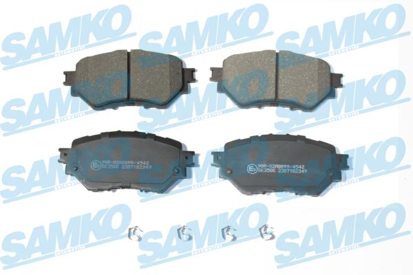 Brake Pad Set, disc brake - 5SP2349 SAMKO