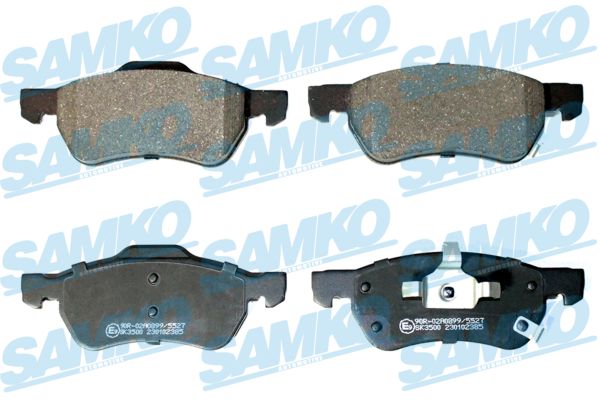 Brake Pad Set, disc brake - 5SP2385 SAMKO