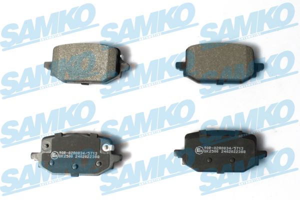 Brake Pad Set, disc brake - 5SP2388 SAMKO