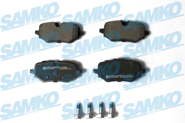 Brake Pad Set, disc brake - 5SP2393 SAMKO