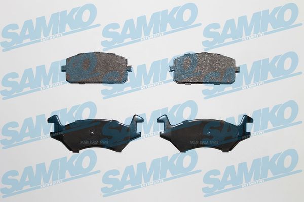 Brake Pad Set, disc brake - 5SP251 SAMKO