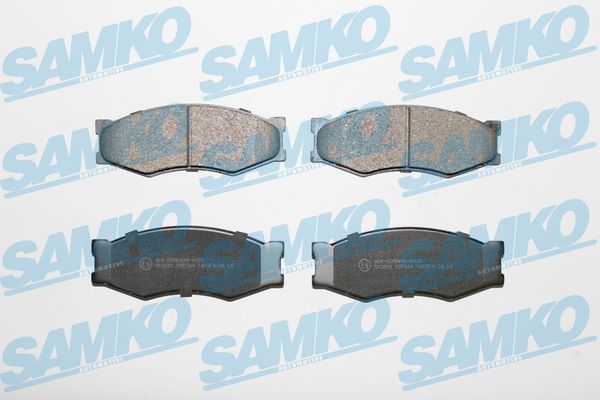 Комплект тормозных колодок, дисковый тормоз - 5SP264 SAMKO