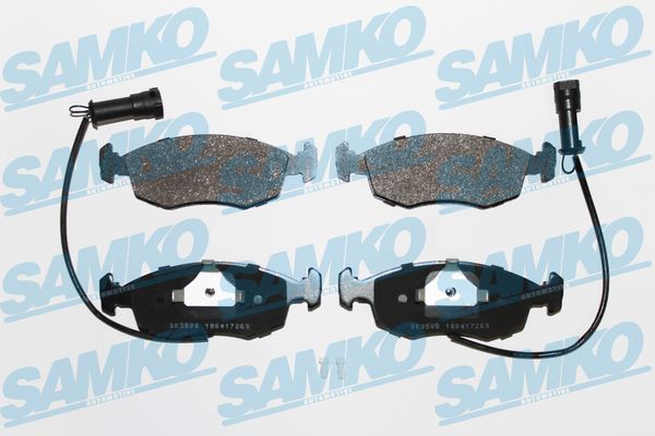 Brake Pad Set, disc brake - 5SP269 SAMKO