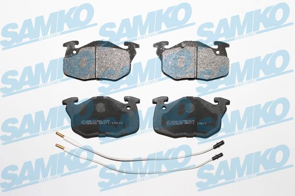 Комплект тормозных колодок, дисковый тормоз - 5SP271 SAMKO