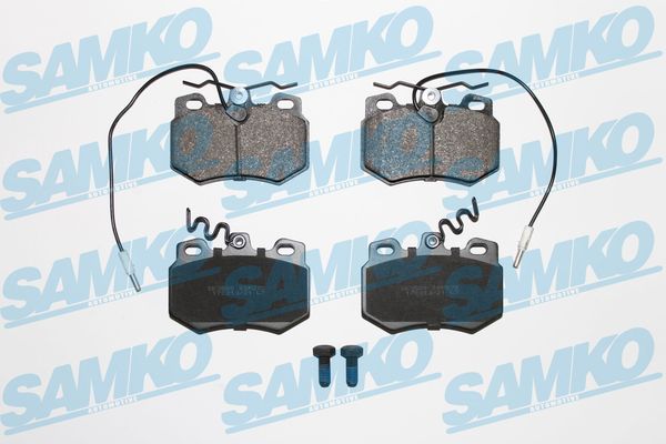 Комплект тормозных колодок, дисковый тормоз - 5SP272 SAMKO