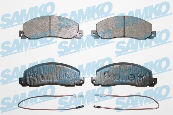 Brake Pad Set, disc brake - 5SP278 SAMKO
