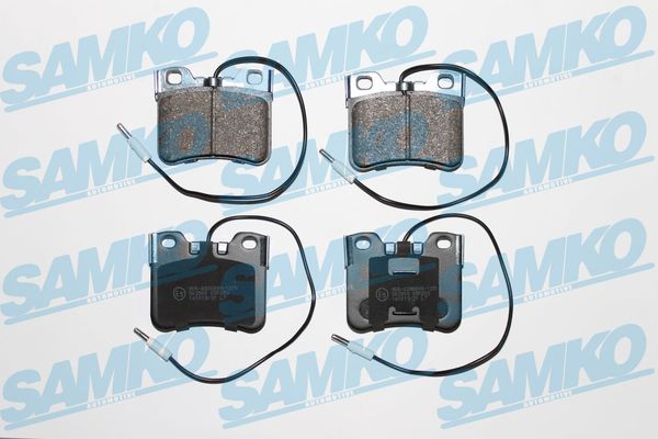 Kit pastiglie freno, Freno a disco - 5SP283 SAMKO