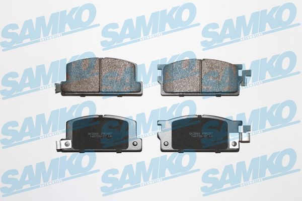 Brake Pad Set, disc brake - 5SP287 SAMKO