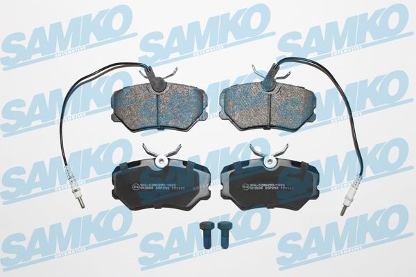 Brake Pad Set, disc brake - 5SP293 SAMKO