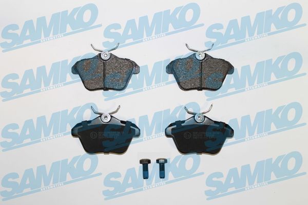 Комплект тормозных колодок, дисковый тормоз - 5SP298 SAMKO