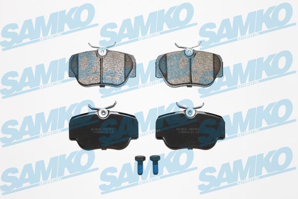 Brake Pad Set, disc brake - 5SP302 SAMKO
