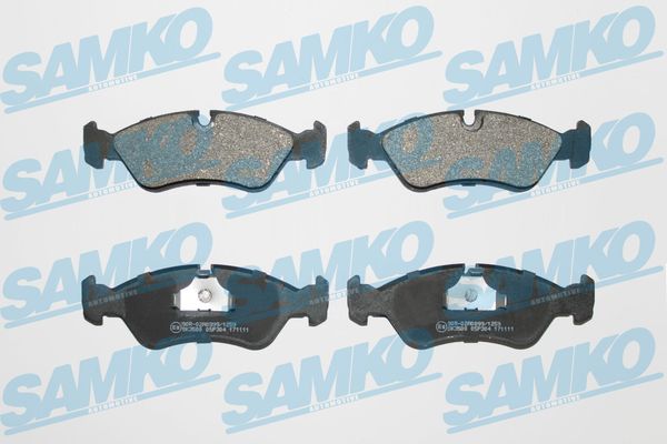 Kit pastiglie freno, Freno a disco - 5SP304 SAMKO