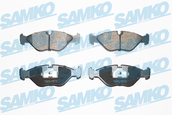 Brake Pad Set, disc brake - 5SP310 SAMKO
