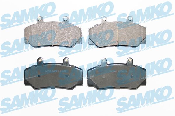 Brake Pad Set, disc brake - 5SP318 SAMKO