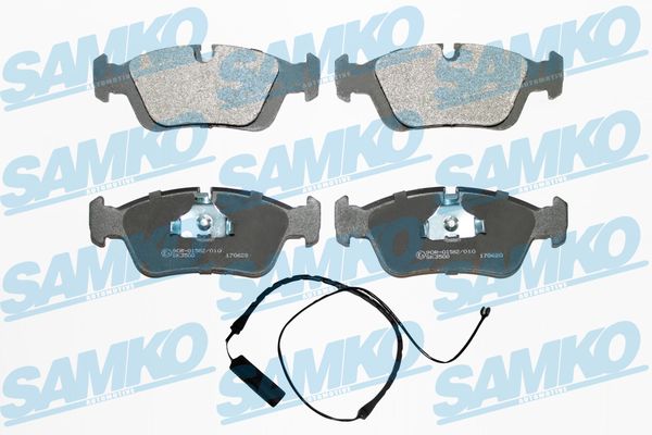 Brake Pad Set, disc brake - 5SP331A SAMKO