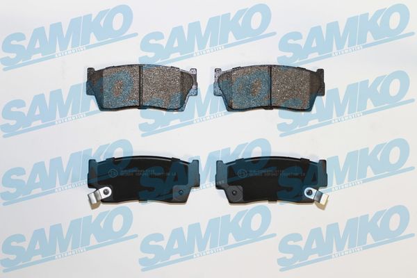 Brake Pad Set, disc brake - 5SP342 SAMKO