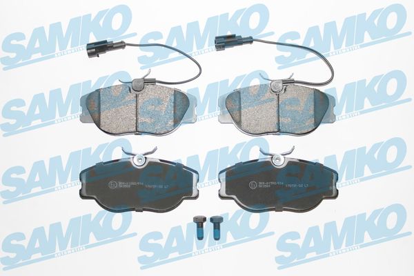 Brake Pad Set, disc brake - 5SP344 SAMKO