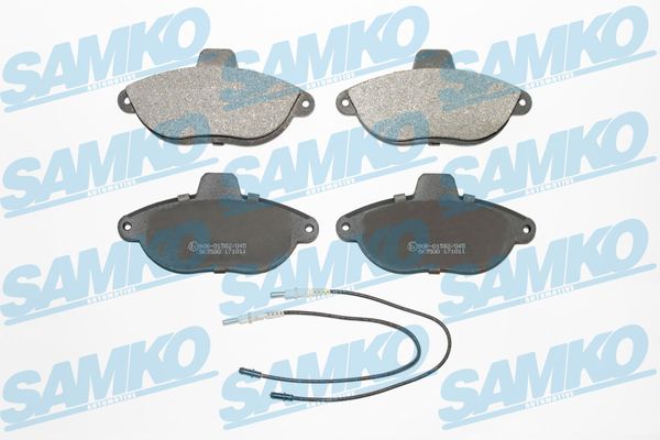 Kit pastiglie freno, Freno a disco - 5SP346 SAMKO
