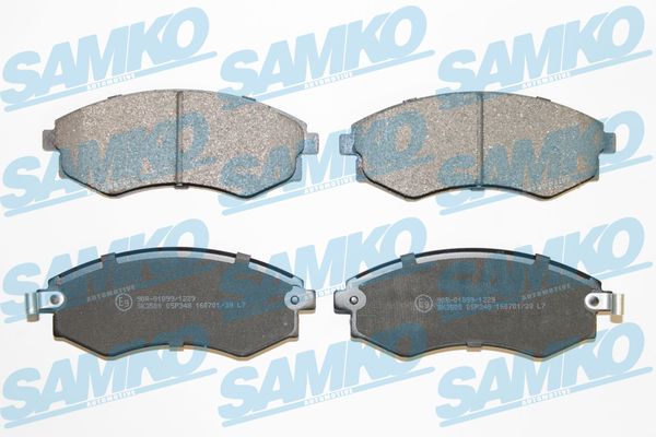Kit pastiglie freno, Freno a disco - 5SP348 SAMKO