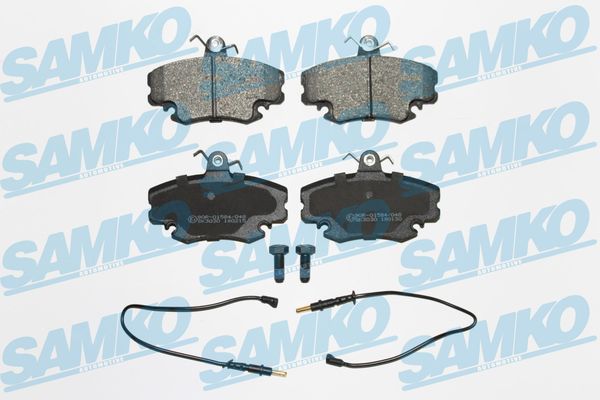 Brake Pad Set, disc brake - 5SP349 SAMKO