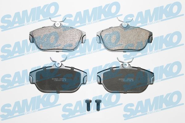 Brake Pad Set, disc brake - 5SP382 SAMKO